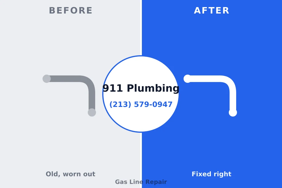 Before and after: plumbing repair Palm Shores, FL